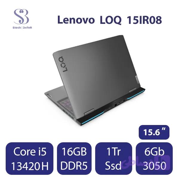 لپ تاپ استوک Lenovo LOQ 15IRH8| Core i5 13420H | 16GB RAM | 1tr SSD | 6Gb RTX 3050 — تصویر 1
