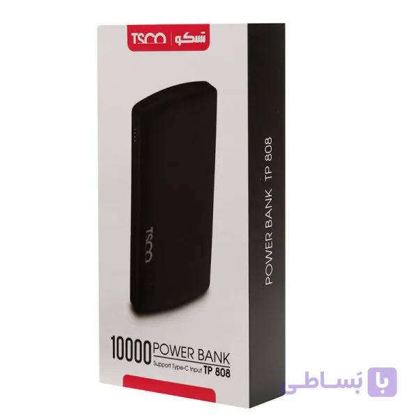 پاوربانک 10 هزار تسکو مدل TP 808