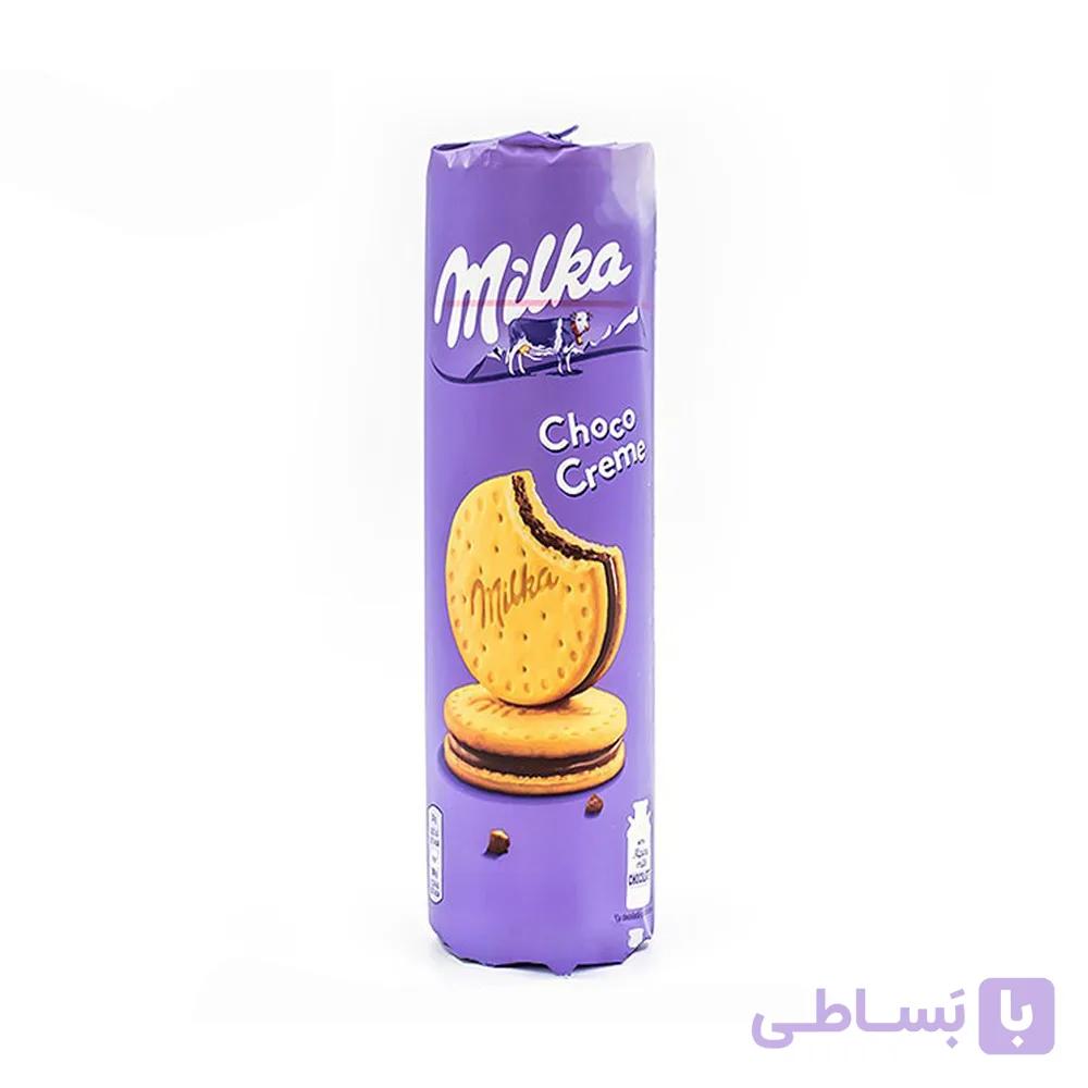 بیسکویت کرم دار شکلاتی میلکا شوکو کرم وزن ۲۶۰ گرم