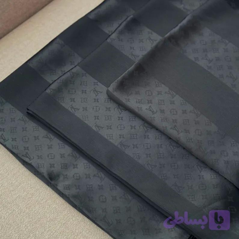 روسری مشکی دیپلمات Lv
