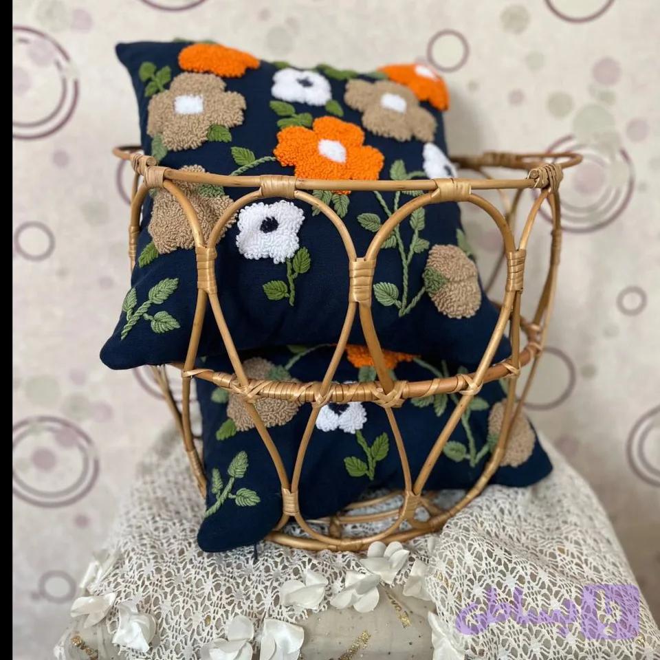 کاور کوسن پانچ دوزی گلنار — تصویر 1