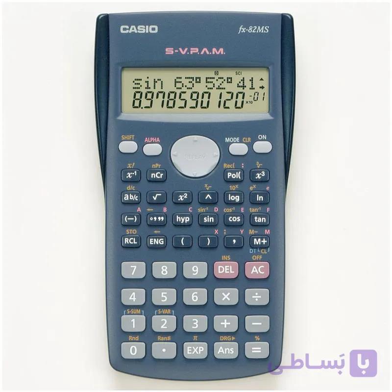 ماشين حساب مهندسی کاسيو FX 82MS

                            

                                Casio FX-82 MS Calculator