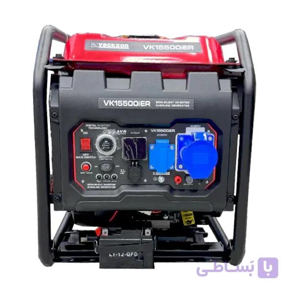موتور برق بنزینی واکسون 6.5 کیلووات مدل VK15500IER اینورتری ریموت دار و استارتی — تصویر 1