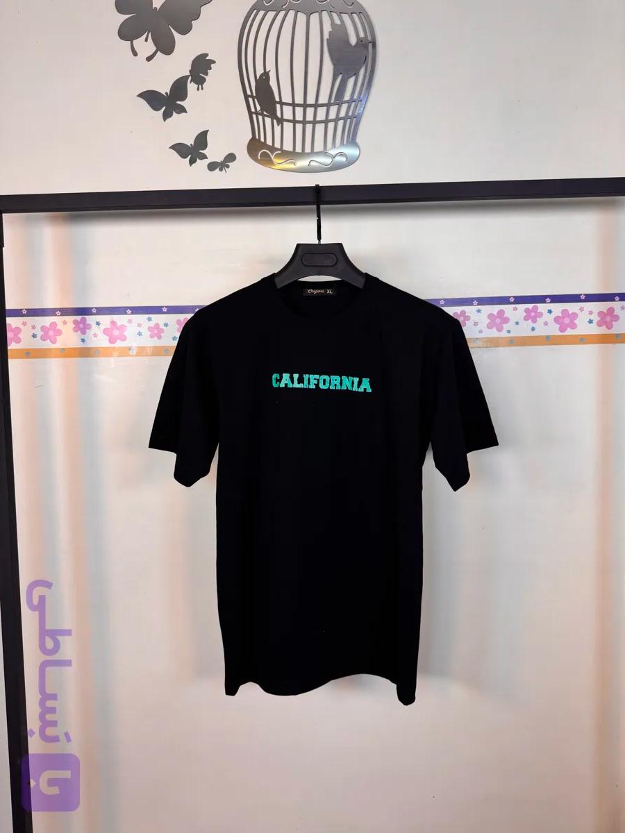تیشرت California دوطرف چاپ پارچه پنبه