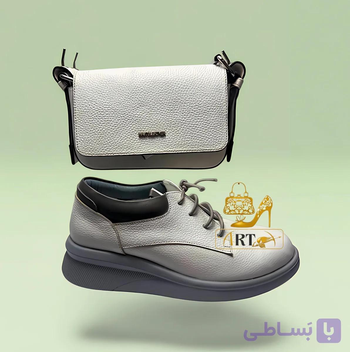 کیف دخترانه تین از چرم طبیعی گاوی تبریز