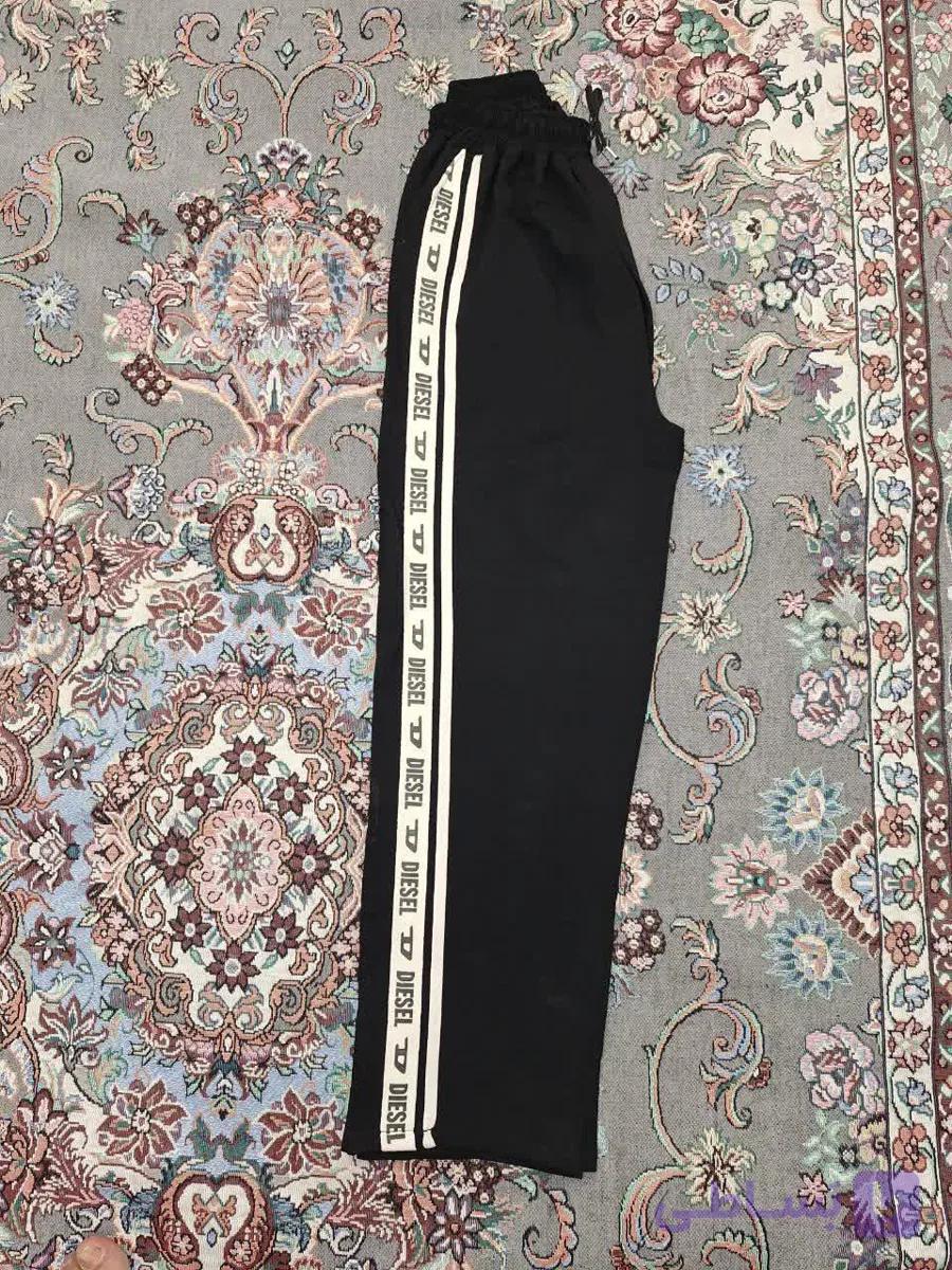 شلوار طرح دیزل بگ پارچه گلسی پنبه