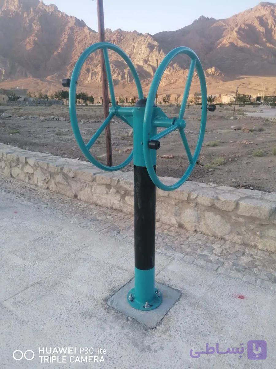 دستگاه دو فرمان چرخش پهلو پارک