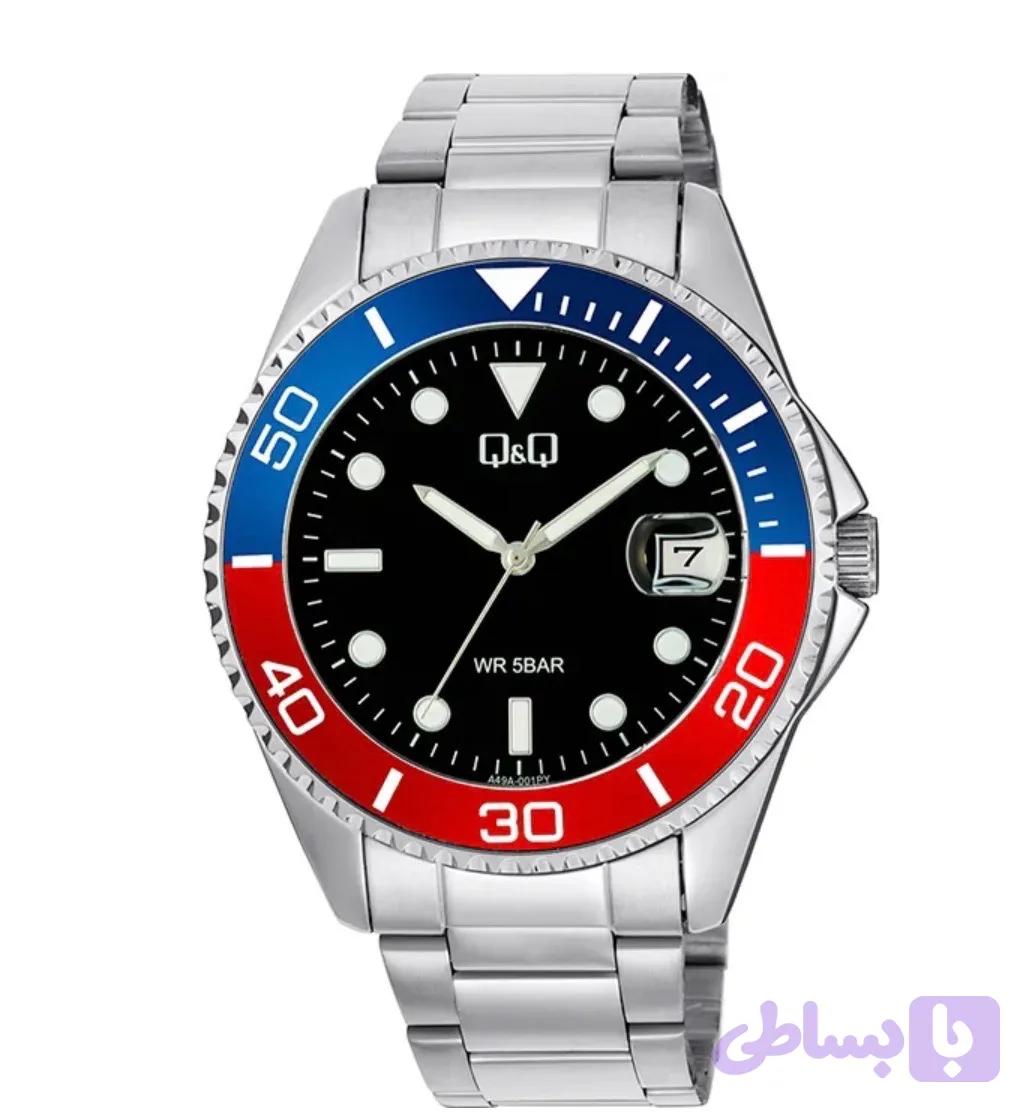 ساعت مردانه کیو اند کیو (کد QG3TE)