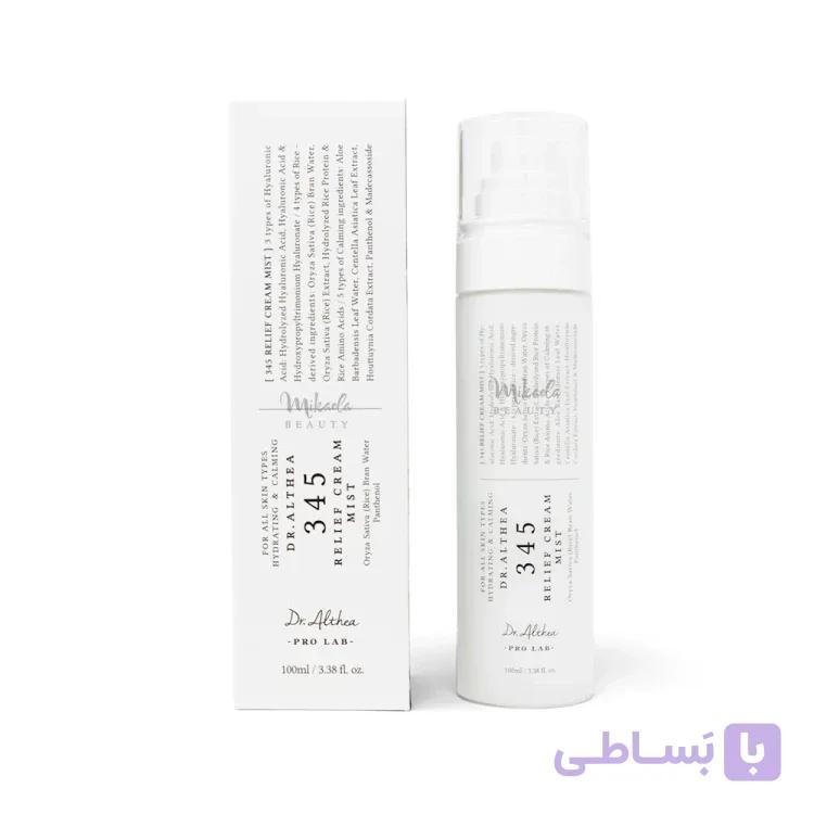میست 345 دکتر آلتیا 100 میل | آبرسان، تسکین‌دهنده و تقویت‌کننده سد دفاعی پوست Dr.Althea 345 Relief Cream Mist