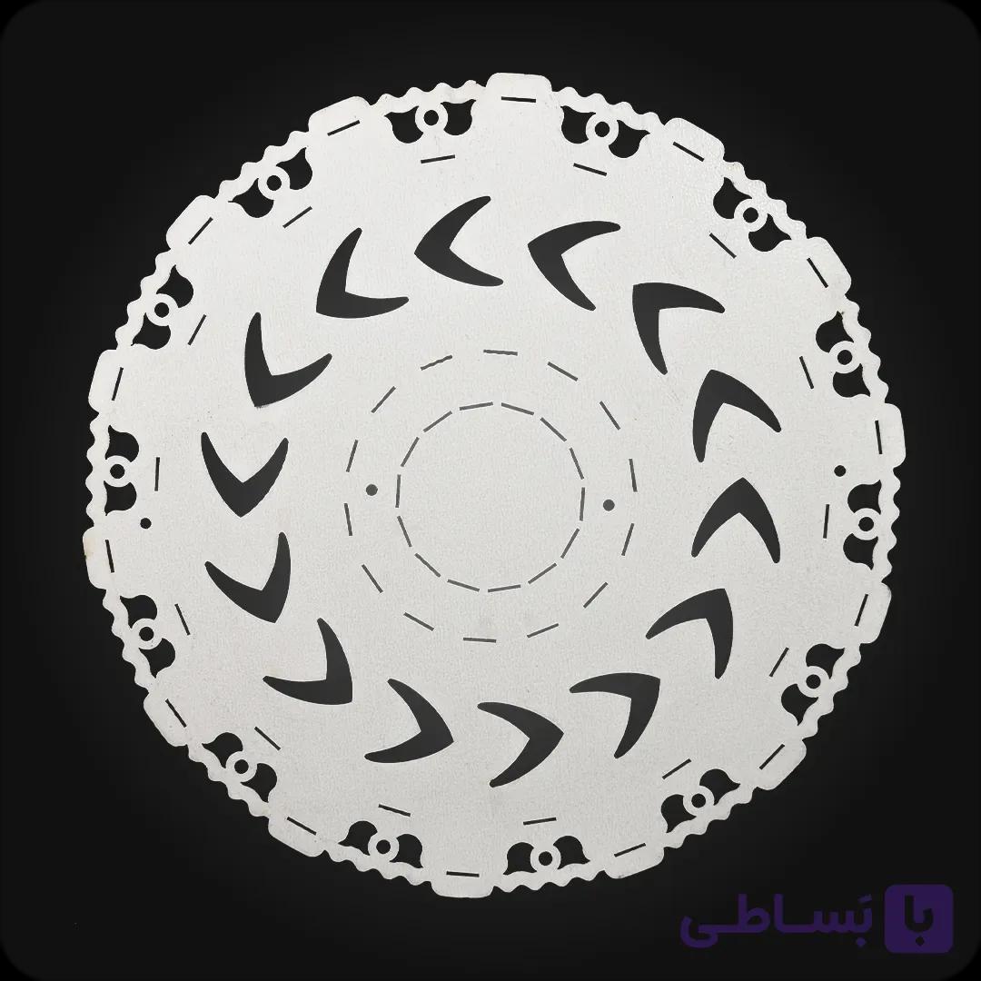 شاسی بک لایت خورشیدی طرح لاله — تصویر 1