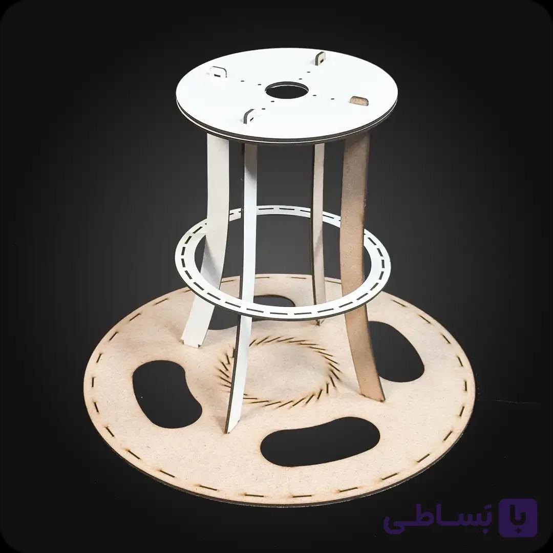 شاسی طبلی نخلی زیر خورشیدی — تصویر 1
