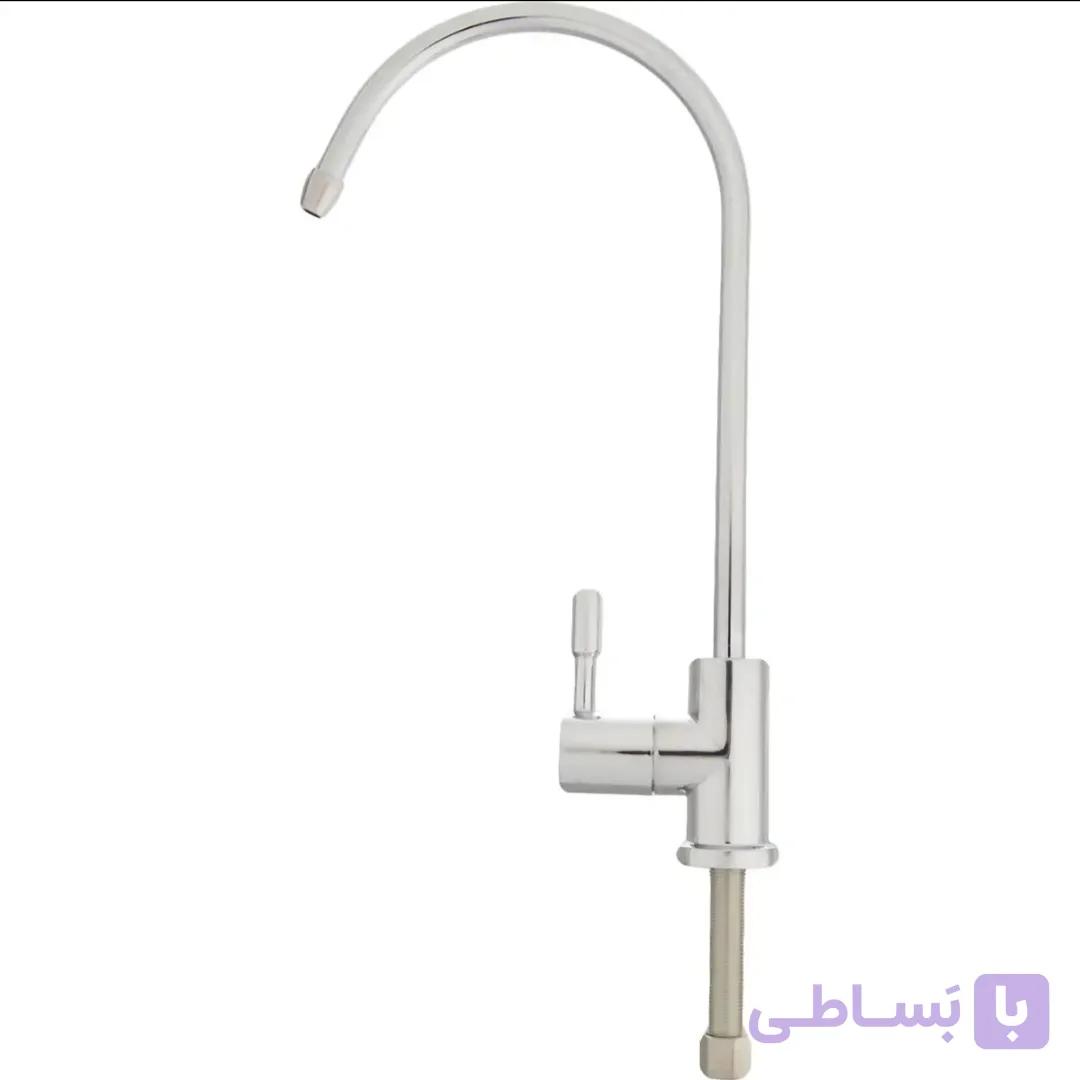شیر برداشت تصفیه آب استیل مدل اهرمی وارداتی — تصویر 1