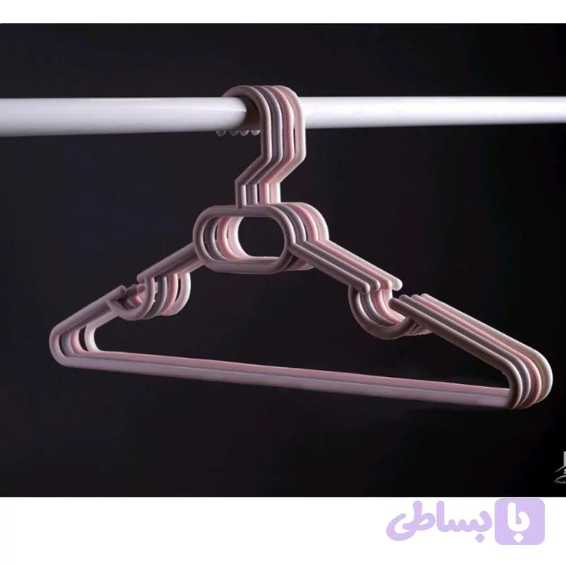 چوب لباس شش عددی مدل شبنم