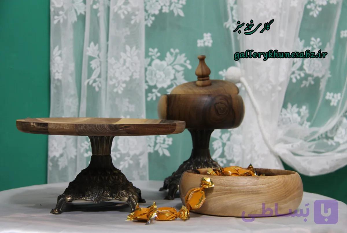 سرویس پذیرایی چوبی چوب گردو درجه یک