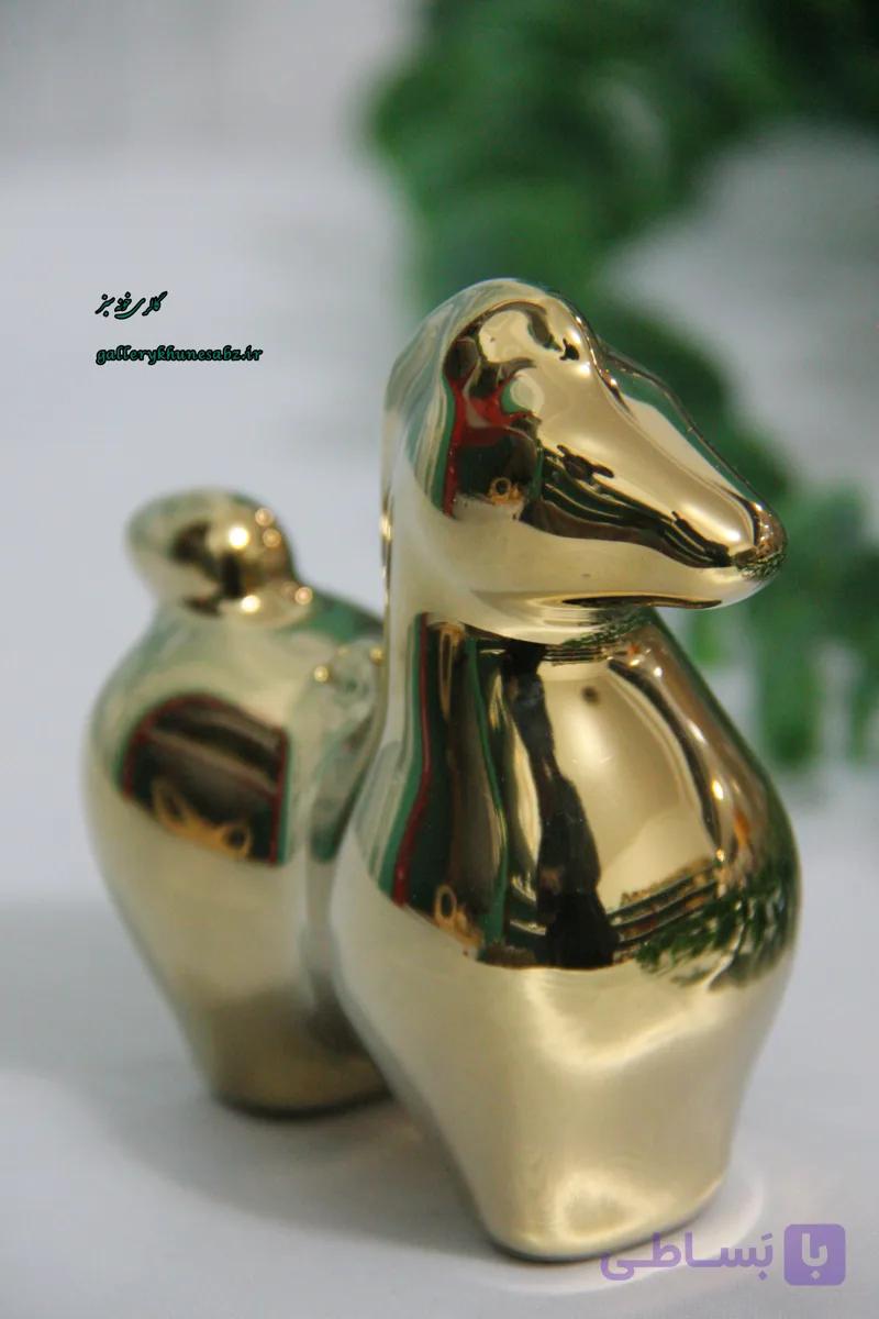 اسب دکوراتیو رنگ طلایی