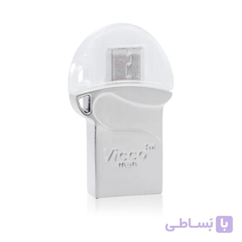 فلش مموری ویکو من مدل VC125 OTG USB2 silver ظرفیت 16 گیگابایت