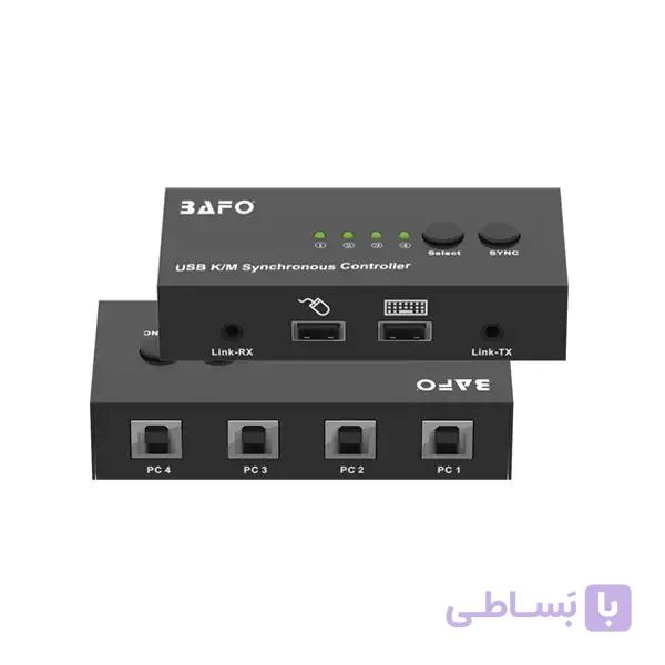 کنترلر همزمان 4 پورت USB بافو مدل BF-165 — تصویر 1