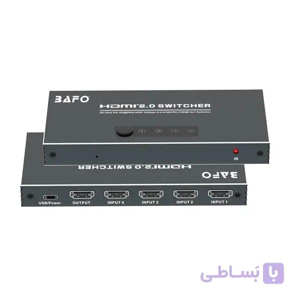 سوئیچ 4 پورت HDMI بافو مدل BF-177 — تصویر 1