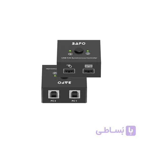 کنترلر همزمان 2 پورت USB بافو مدل BF-164 — تصویر 1