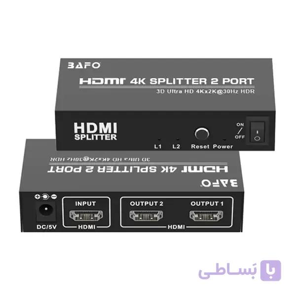 اسپلیتر 2 پورت HDMI بافو مدل BF-130 — تصویر 1