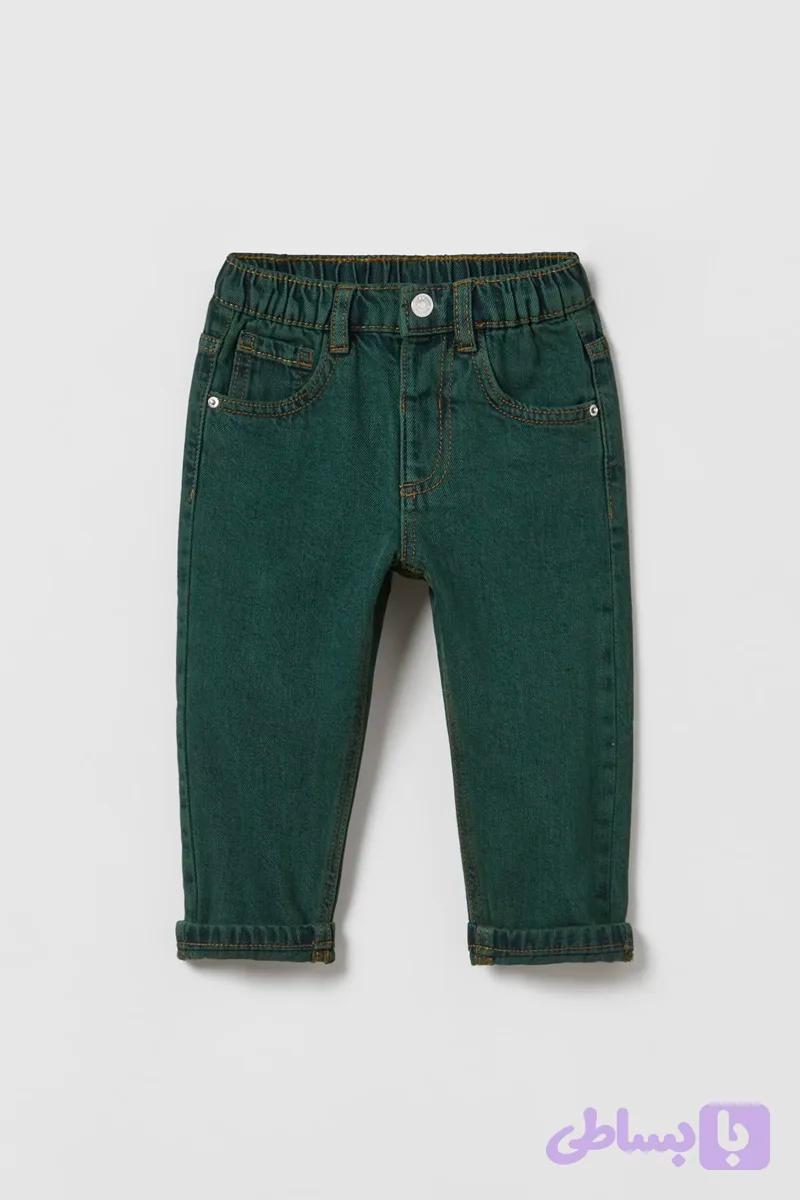 شلوار جین سبز zara