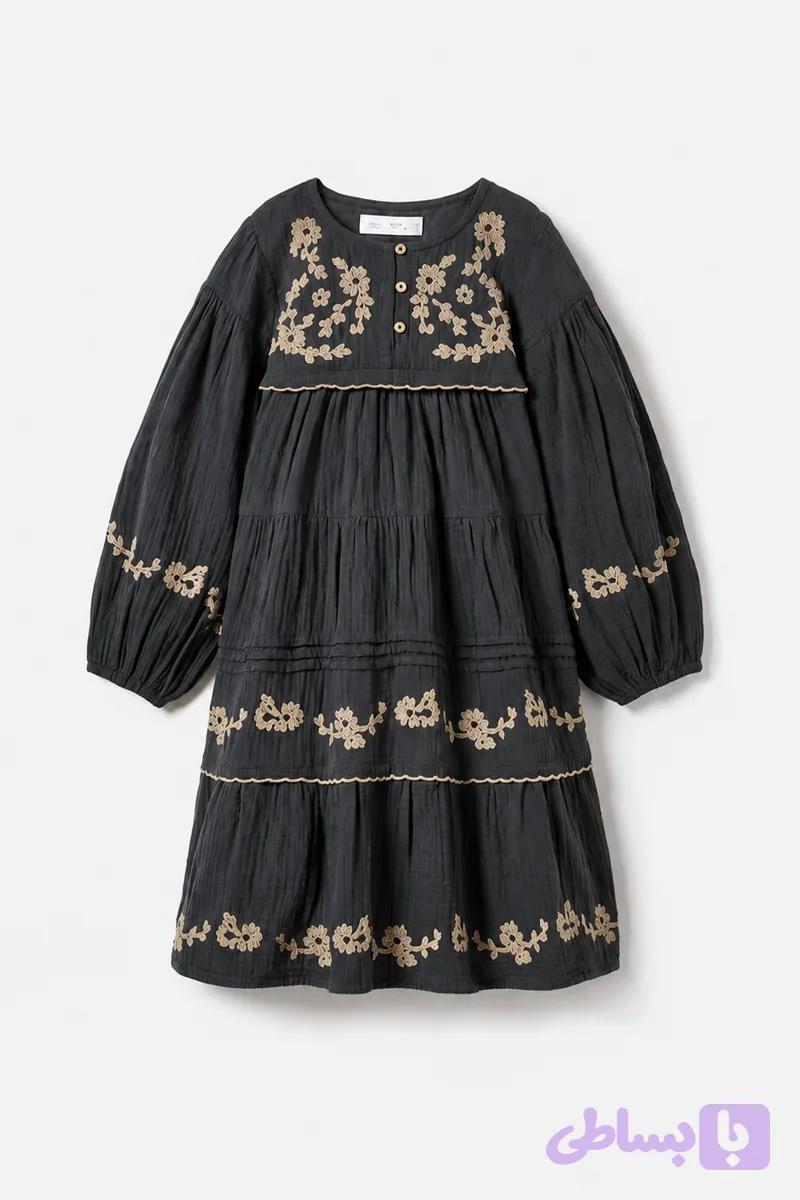 پیراهن موسلین zara