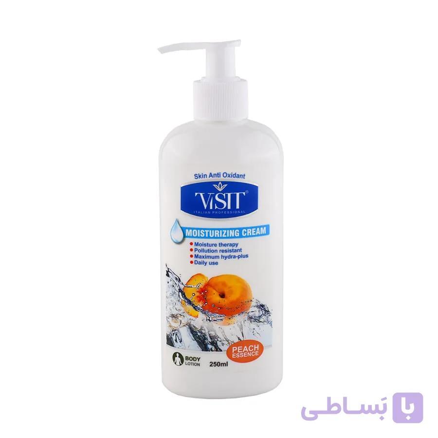 کرم آبرسان و لوسیون هلو ویزیت