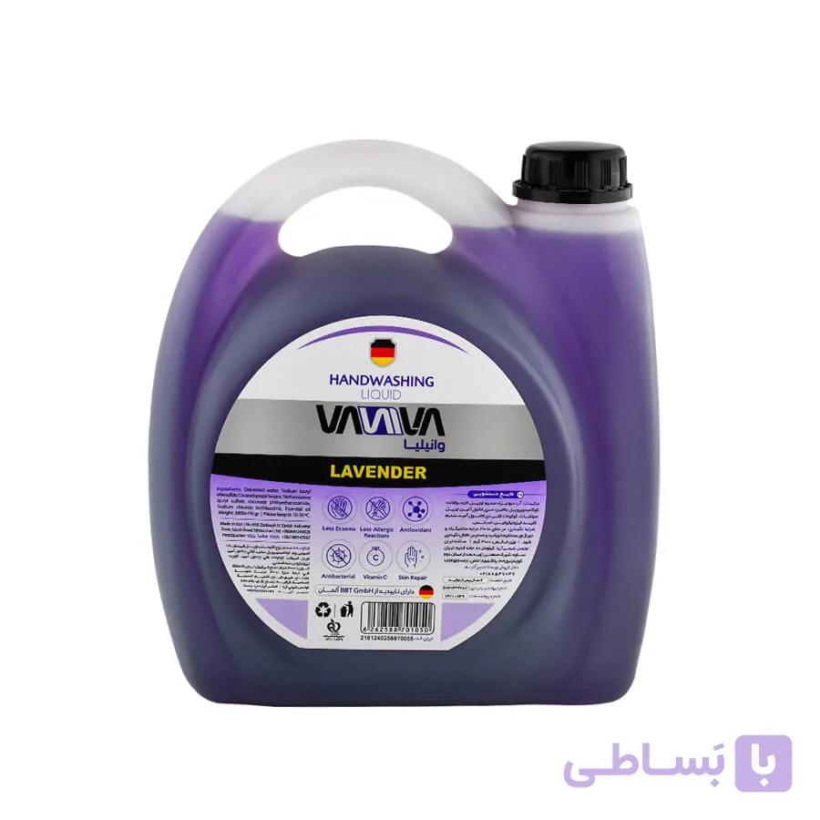 مايع دستشويى گل رز ۳۰۰۰gr وانیلیا