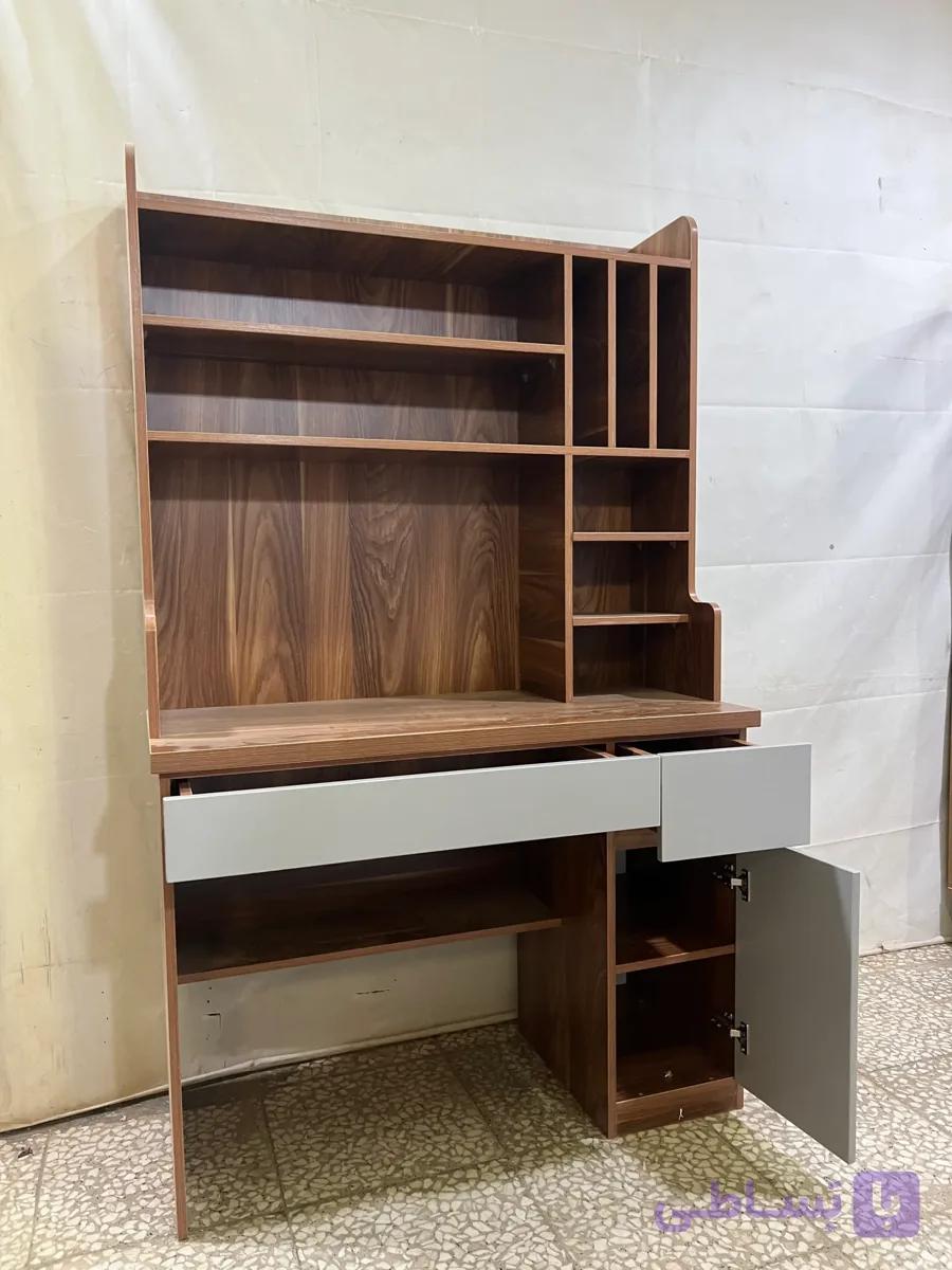 میز تحریر عرض ۱۰۰ سانتی‌متر ارتفاع ۱۸۰ — تصویر 1