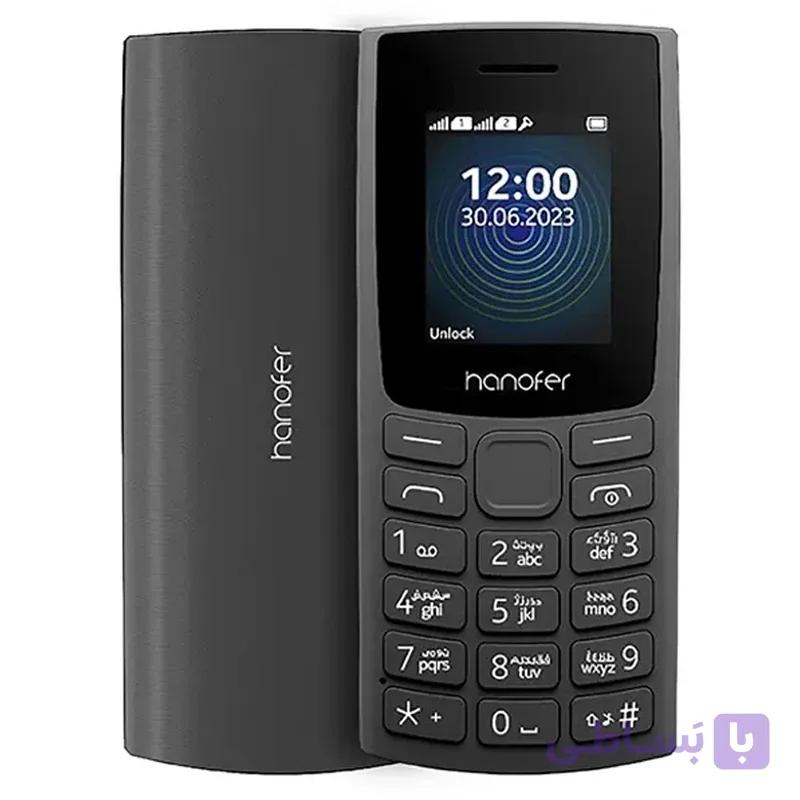 گوشی موبایل Hanofer مدل HA-1114 DS 106 2023 ظرفیت 32 مگابایت – خاکستری — تصویر 1