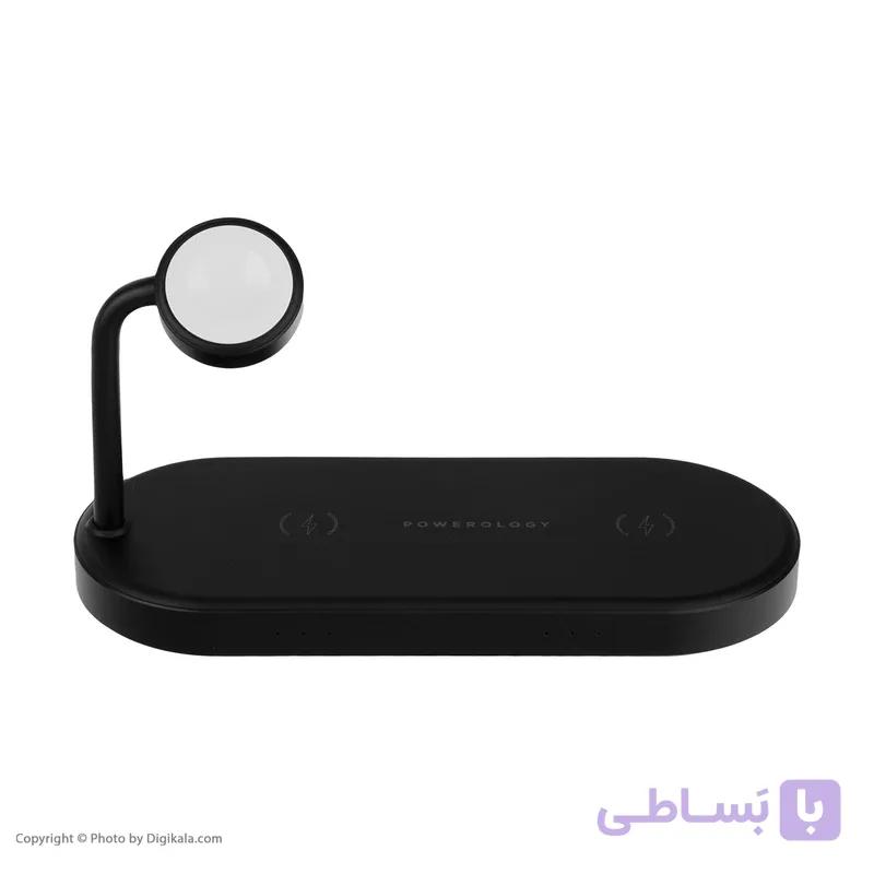 شارژر بی‌سیم مدل P41MFCHBK پاورولوجی 65w — تصویر 1