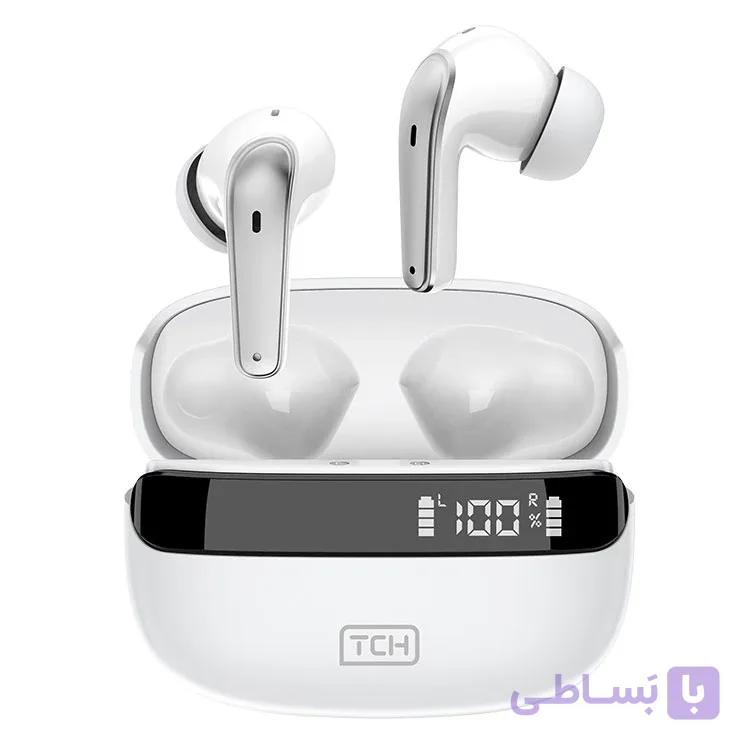 هندزفری بلوتوثی تی سی اچ مدل Blade L10 ANC سفید — تصویر 1