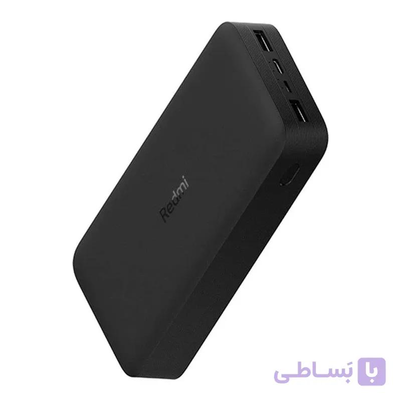 پاوربانک شیائومی مدل Redmi، ظرفیت 20000 میلی‌آمپرساعت-18 ماه گارانتی — تصویر 1
