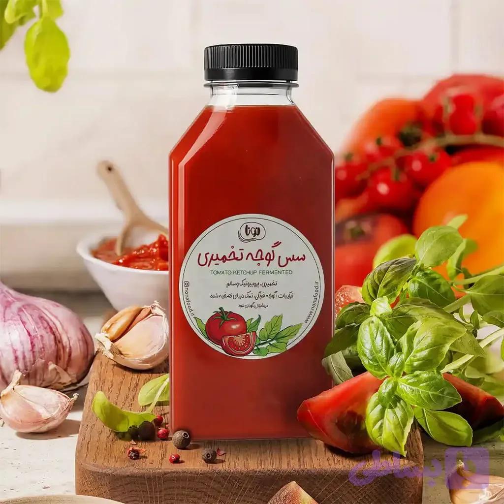 سس گوجه تخمیری نونا