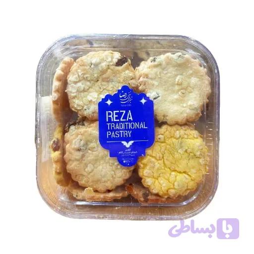 بیسکویت جو دوسر رژیمی مخلوط شیرینی رضا | ۴۵۰ گرم — تصویر 1