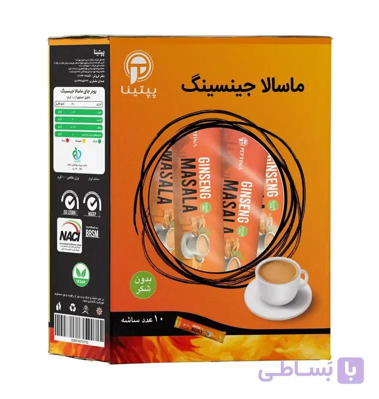 چای ماسالا جینسینگ تشریفاتی پپتینا — تصویر 1