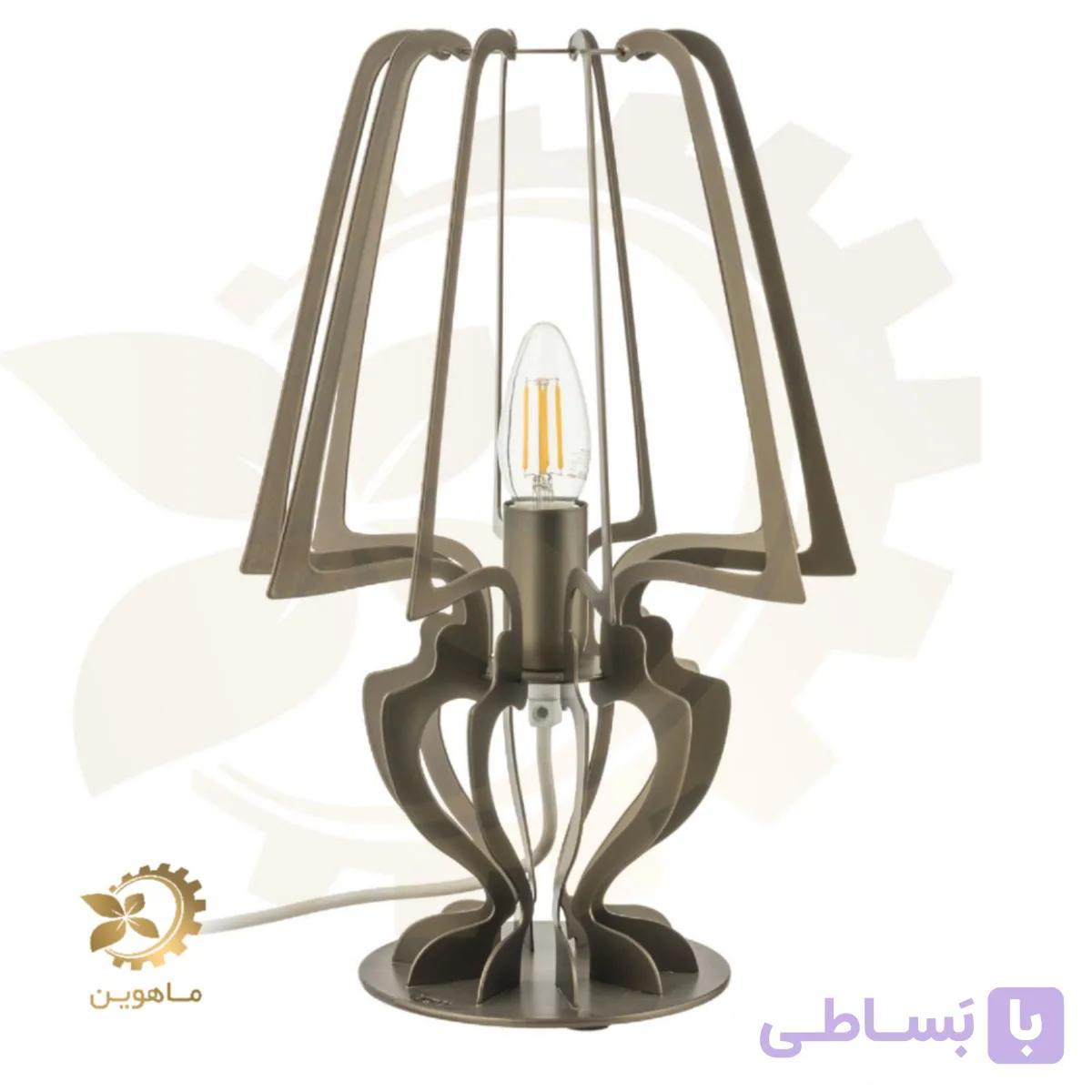 آباژور رو میزی فلزی مدرن