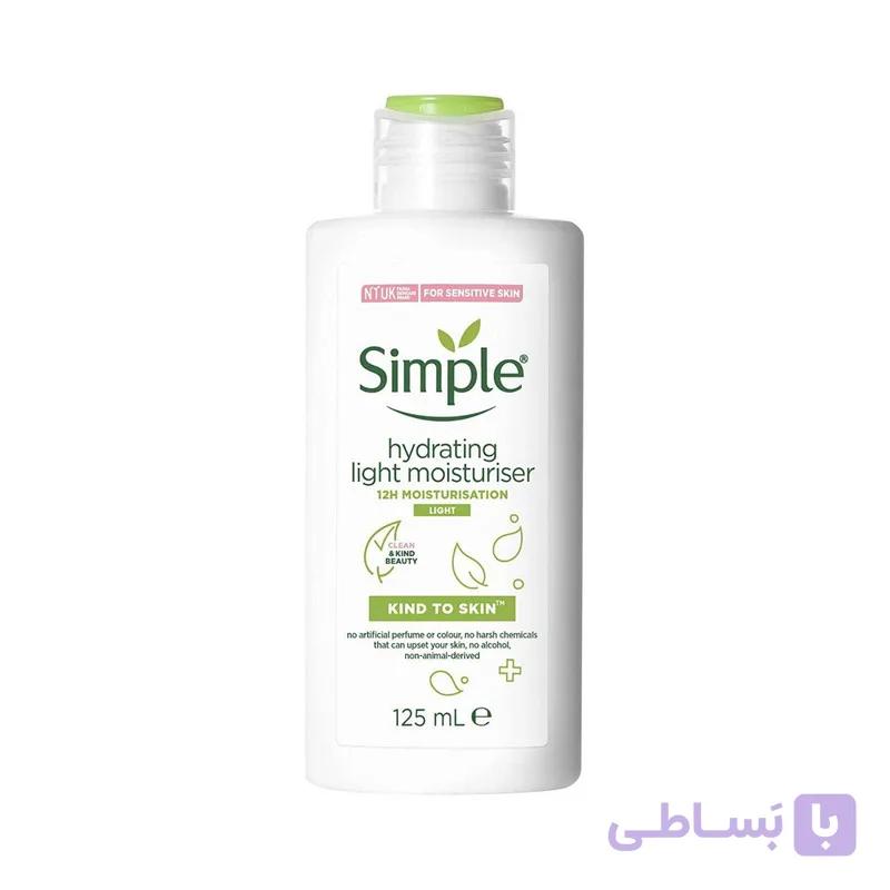 کرم مرطوب‌کننده مدل light حجم 125 میلی‌لیتر