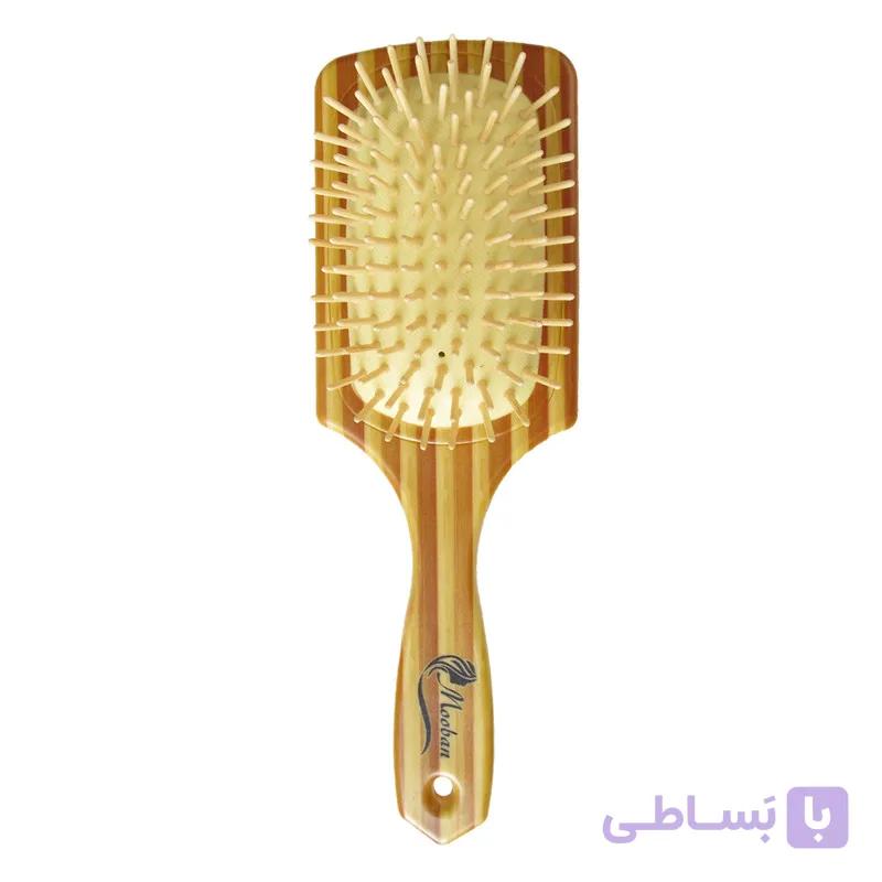 برس مو موبان دندانه چوب
