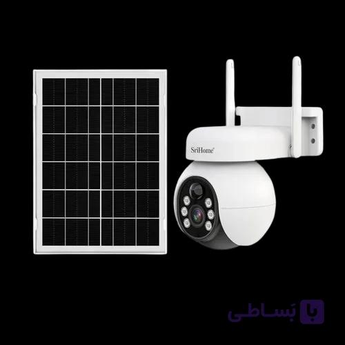 دوربین مداربسته سیم‌کارتی پنل خورشیدی سری هوم (SriHome) مدل DH001-4G | نظارت ۲۴ ساعته بدون برق و مودم - ارسال رایگان به سراسر کشور