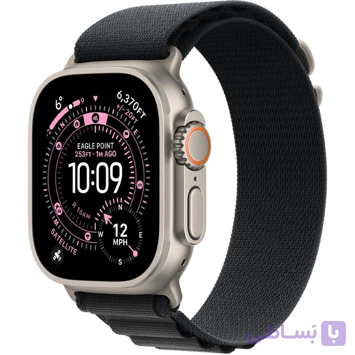 ساعت هوشمند 49 میلی متری اپل مدل Ultra 3 Black Titanium Case با بند Ocean