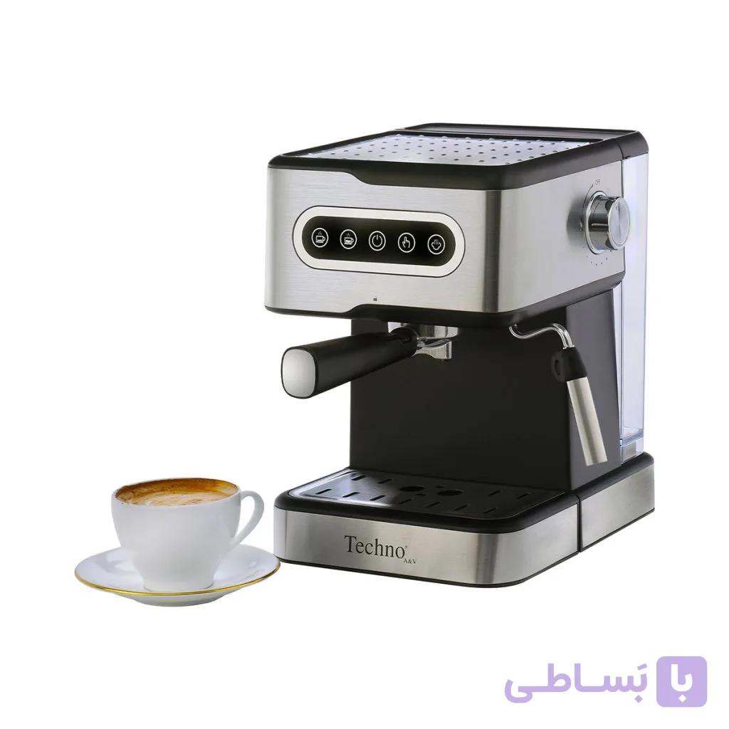اسپرسو ساز دیجیتال استیل تکنو مدل 819 - دیجی افشار