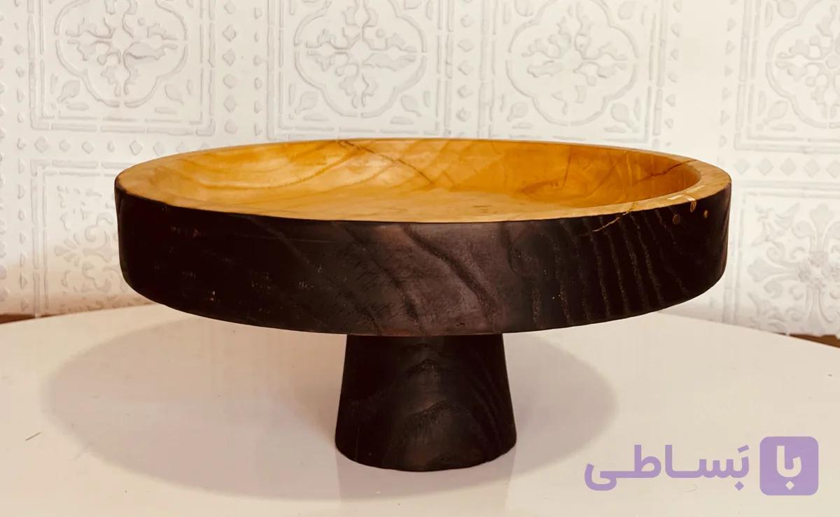 دیس میوه خوری چوبی