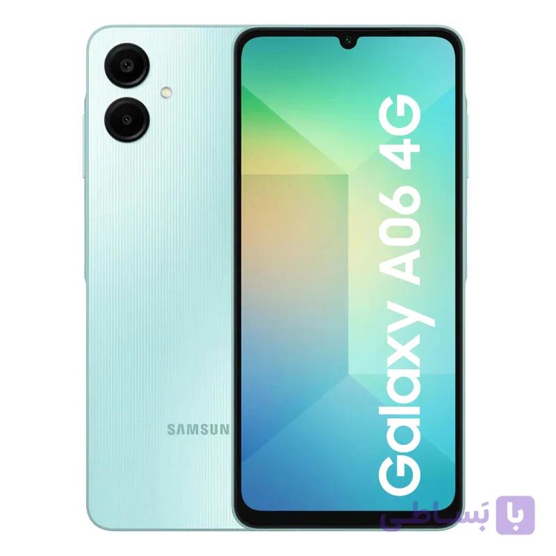 گوشی موبایل سامسونگ مدل Galaxy A06 4G دو سیم‌کارت ظرفیت 128 گیگابایت رم 4 گیگابایت — تصویر 1