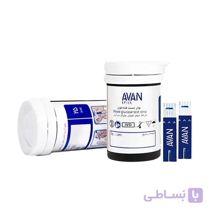 نوار تست قند خون مدل AGS01 آوان