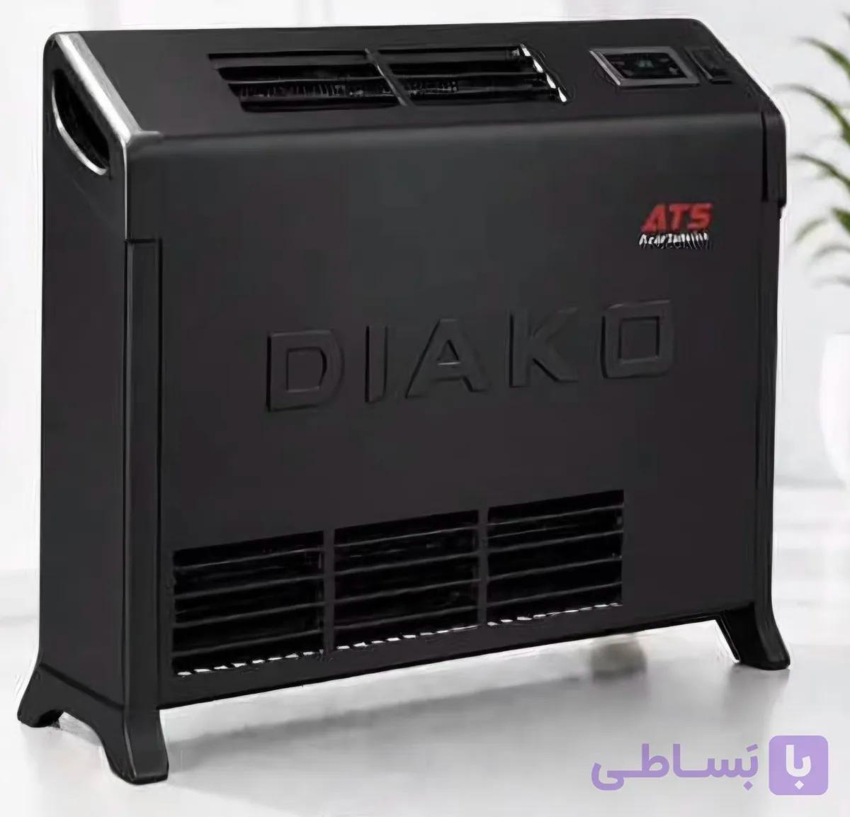 هیتر بخاری برقی فن دار آذرتهویه e4000 تک فاز — تصویر 1