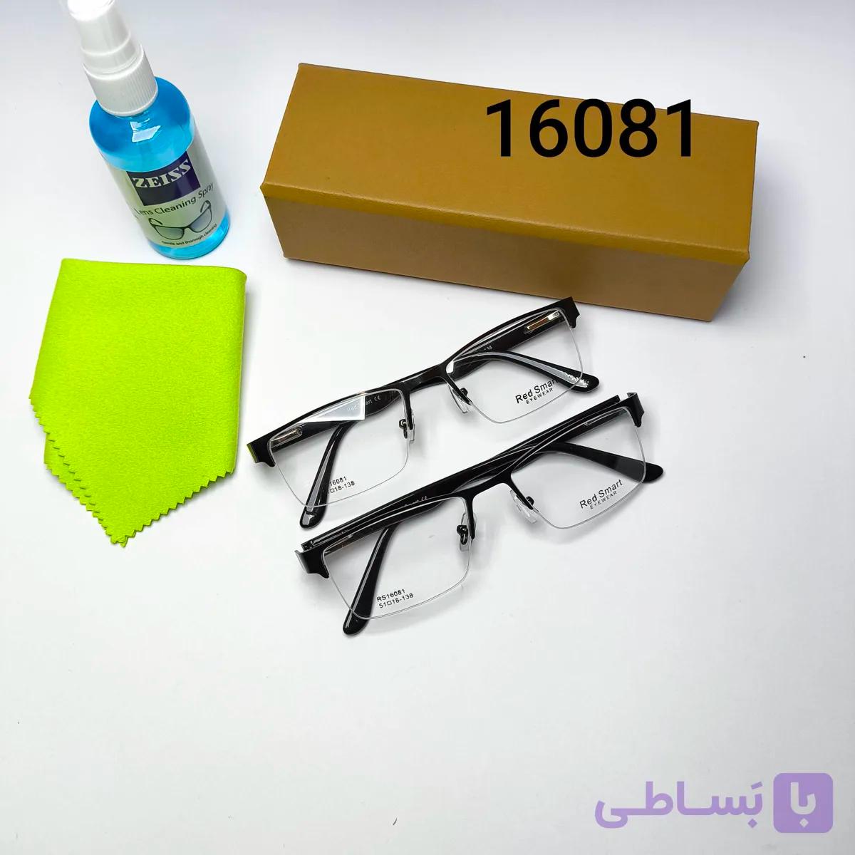 عینک طبی مردانه فلزی نیم فریم رد اسمارت Red smart مدل ۱۶۰۸۱