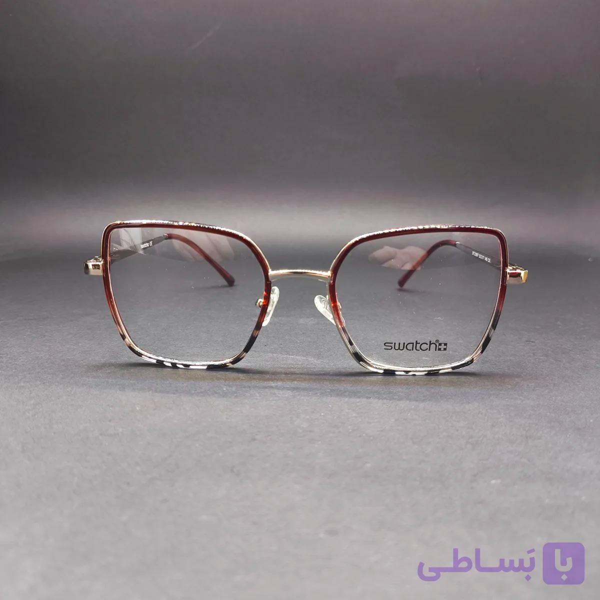 عینک طبی زنانه فلزی سواچ Swatche مدل 22007
