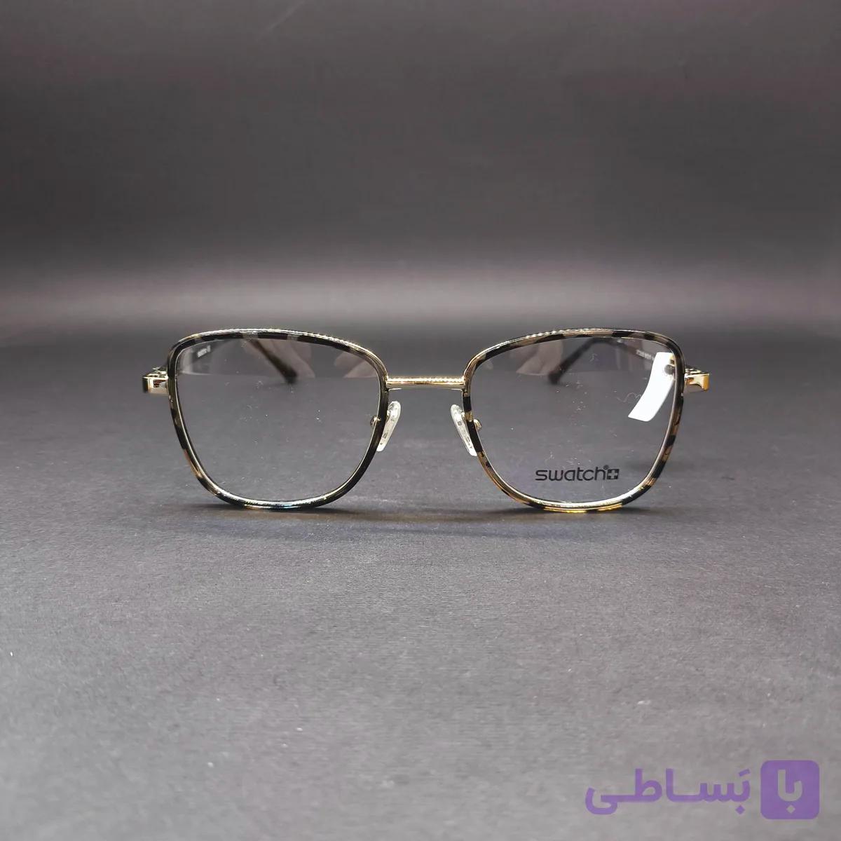 عینک طبی زنانه فلزی سواچ Swatch مدل 22021