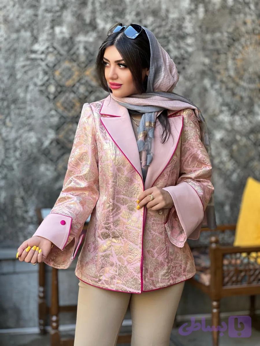 کت ژاکارد مزون دوز